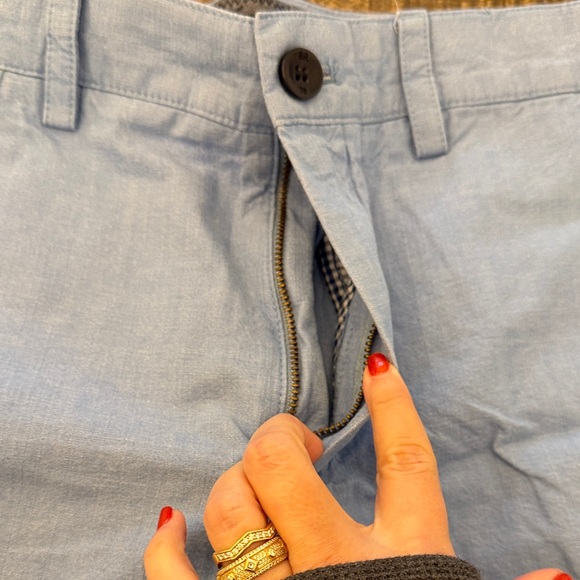Banana Republic Men's Light Blue Shorts - Picture 10 of 12